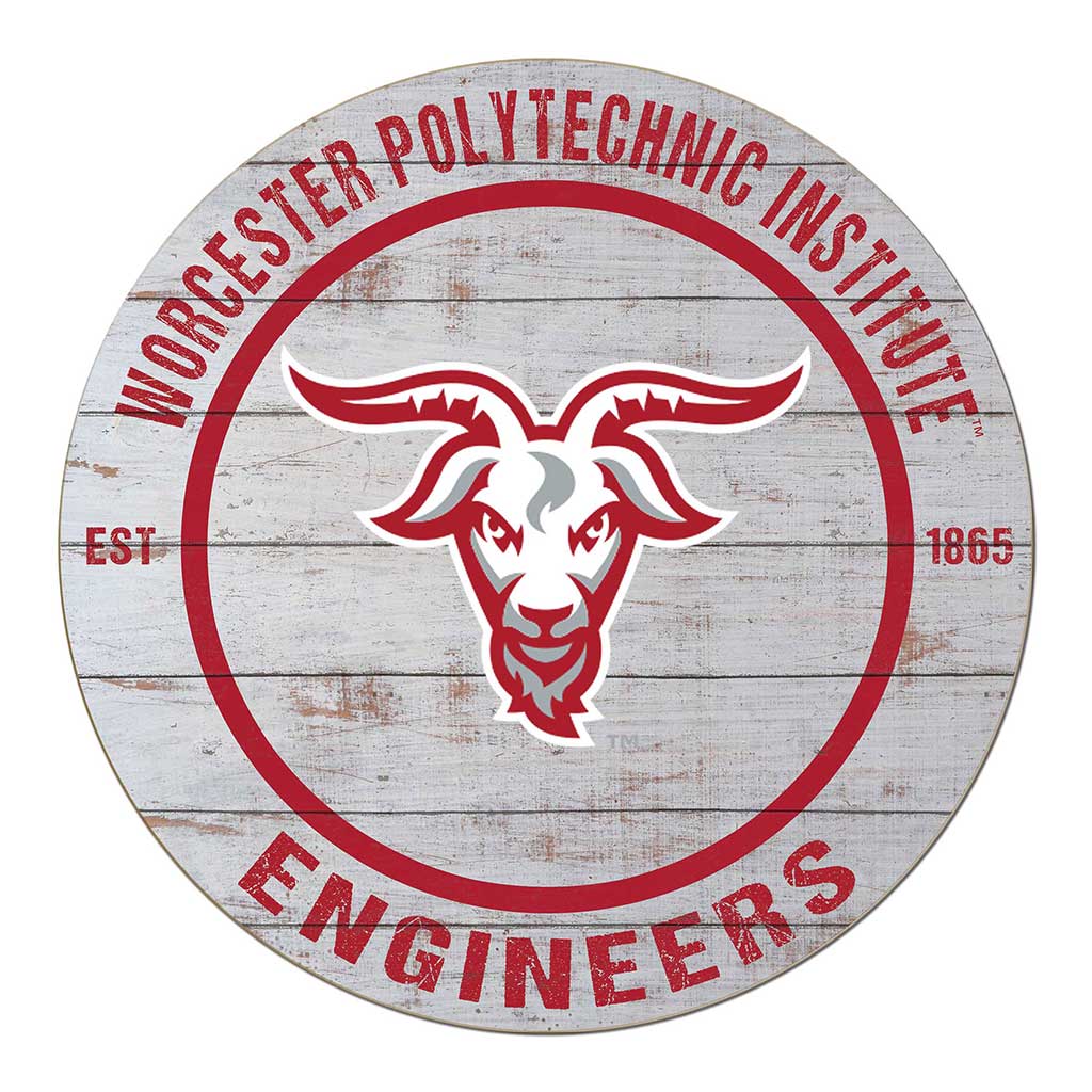 20x20 Weathered Circle Worcester Polytechnic Institute Engineers