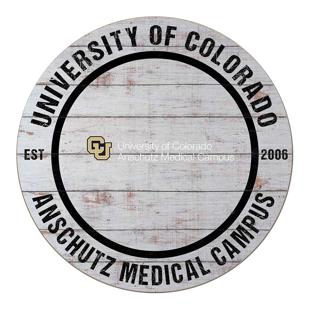 20x20 Weathered Circle University of Colorado Anschutz Buffalo