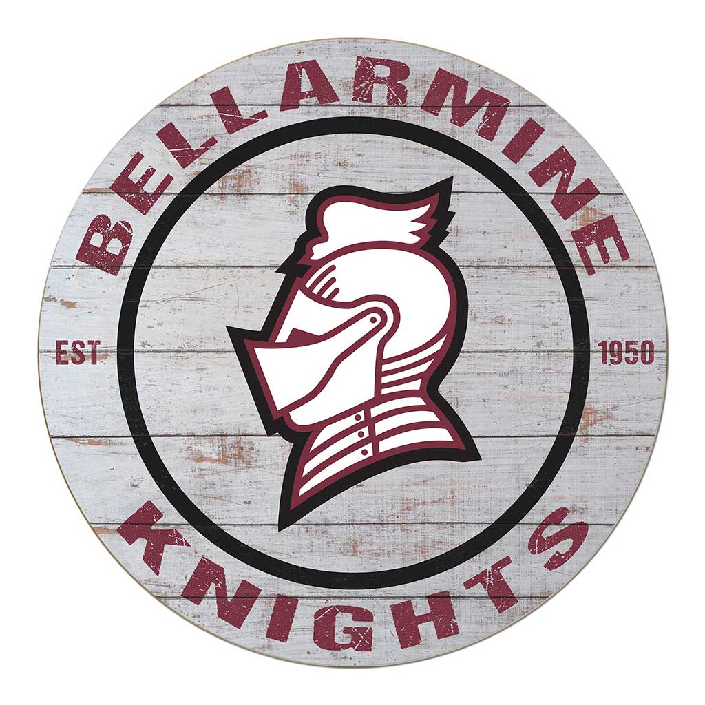 20x20 Weathered Circle Bellarmine Knights