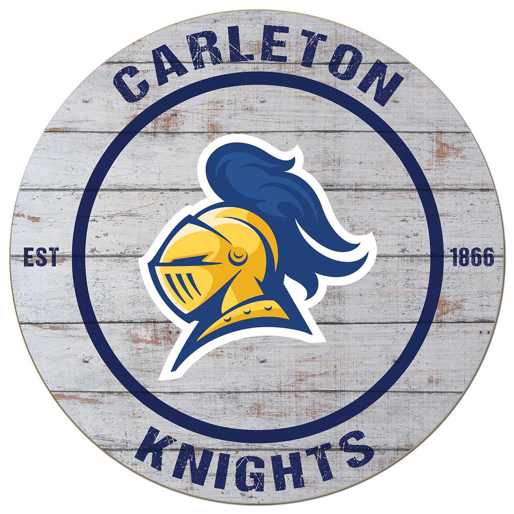 20x20 Weathered Circle Carleton College Knights
