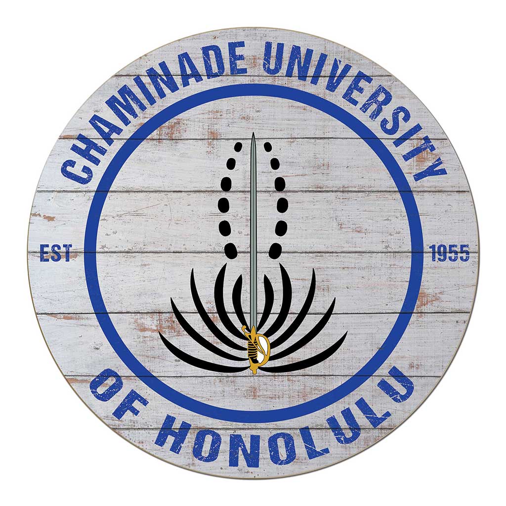 20x20 Weathered Circle Chaminade University of Honolulu Silverswords