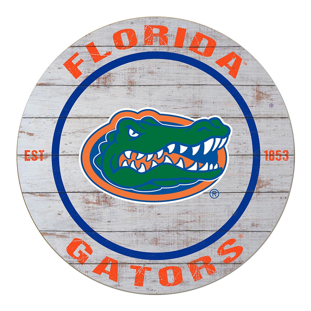 20x20 Weathered Circle Florida Gators