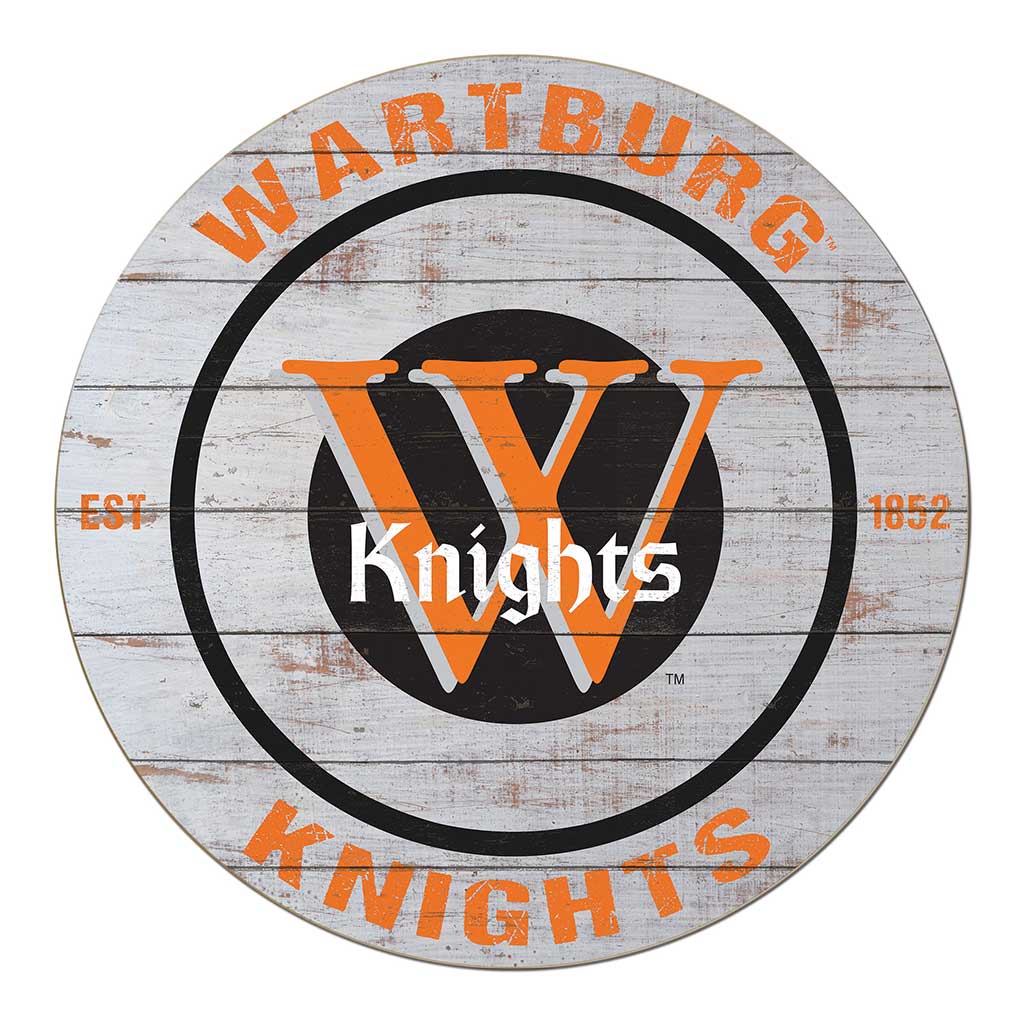 20x20 Weathered Circle Wartburg College Knights