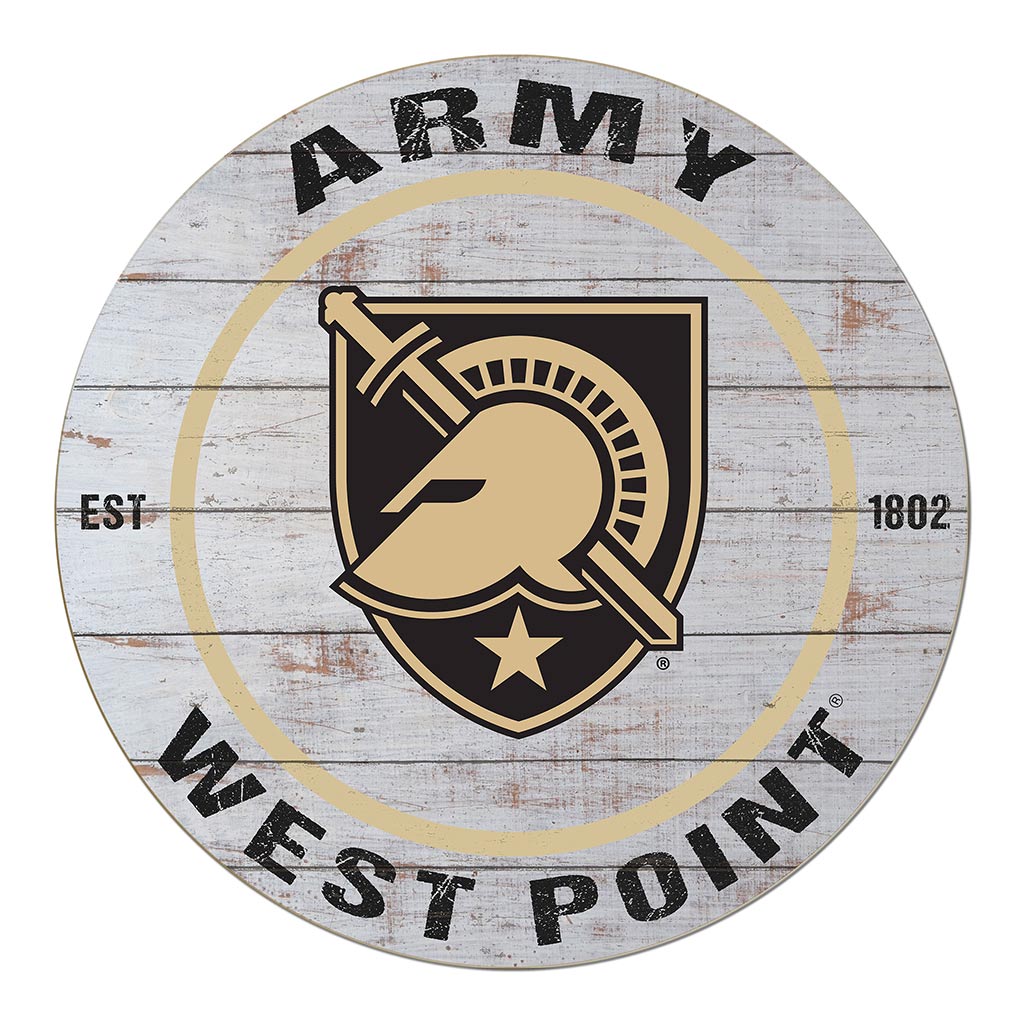 20x20 Weathered Circle West Point Black Knights