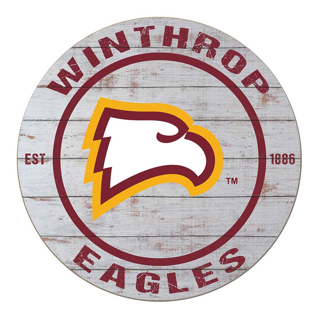 20x20 Weathered Circle Winthrop Eagles