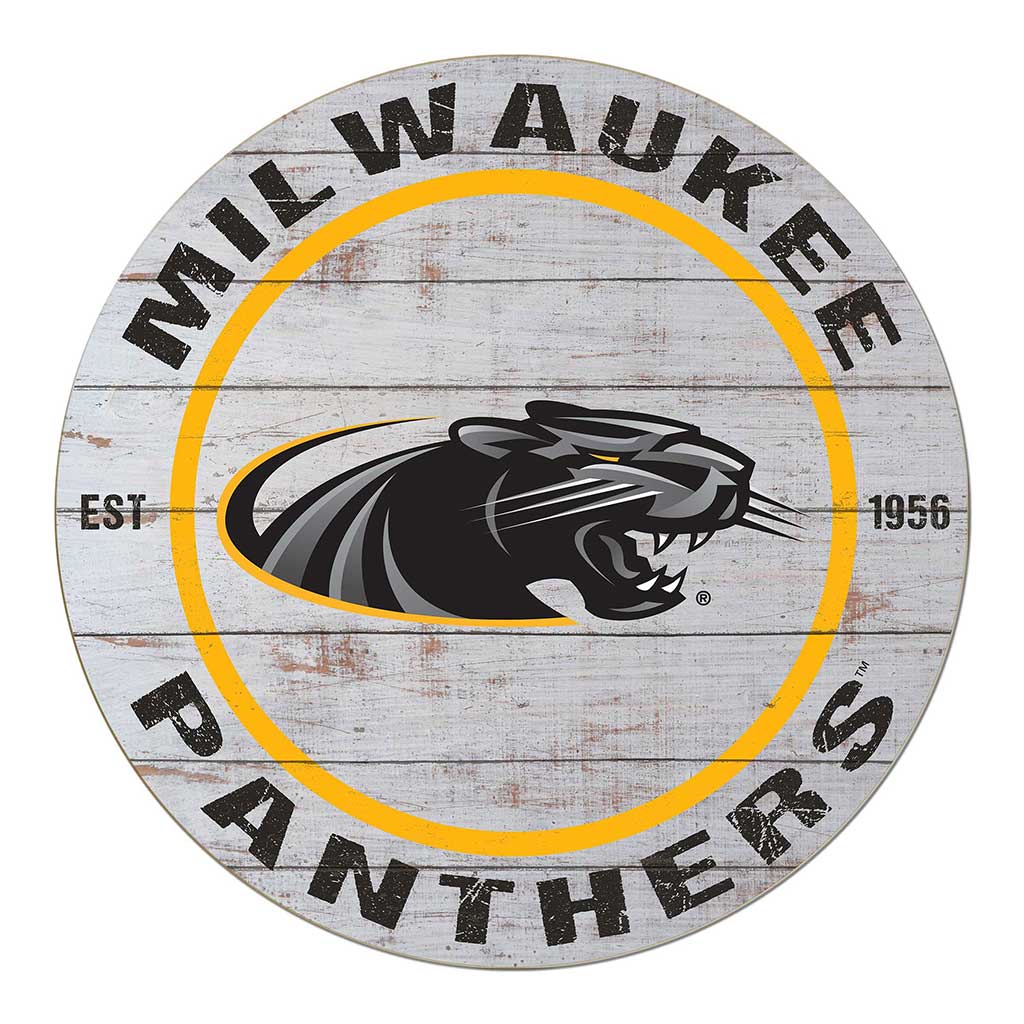 20x20 Weathered Circle Wisconsin (Milwaukee) Panthers