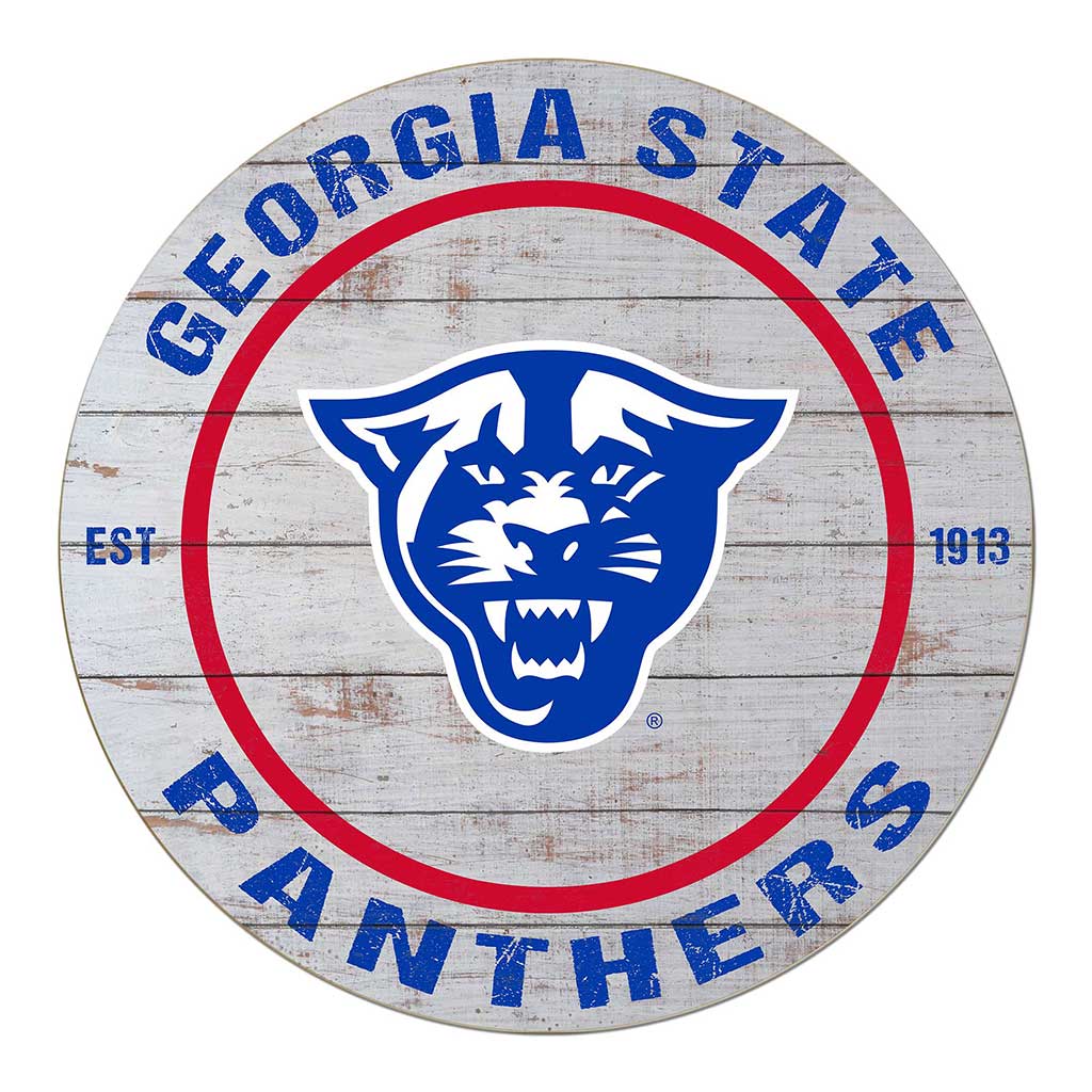 20x20 Weathered Circle Georgia State Panthers
