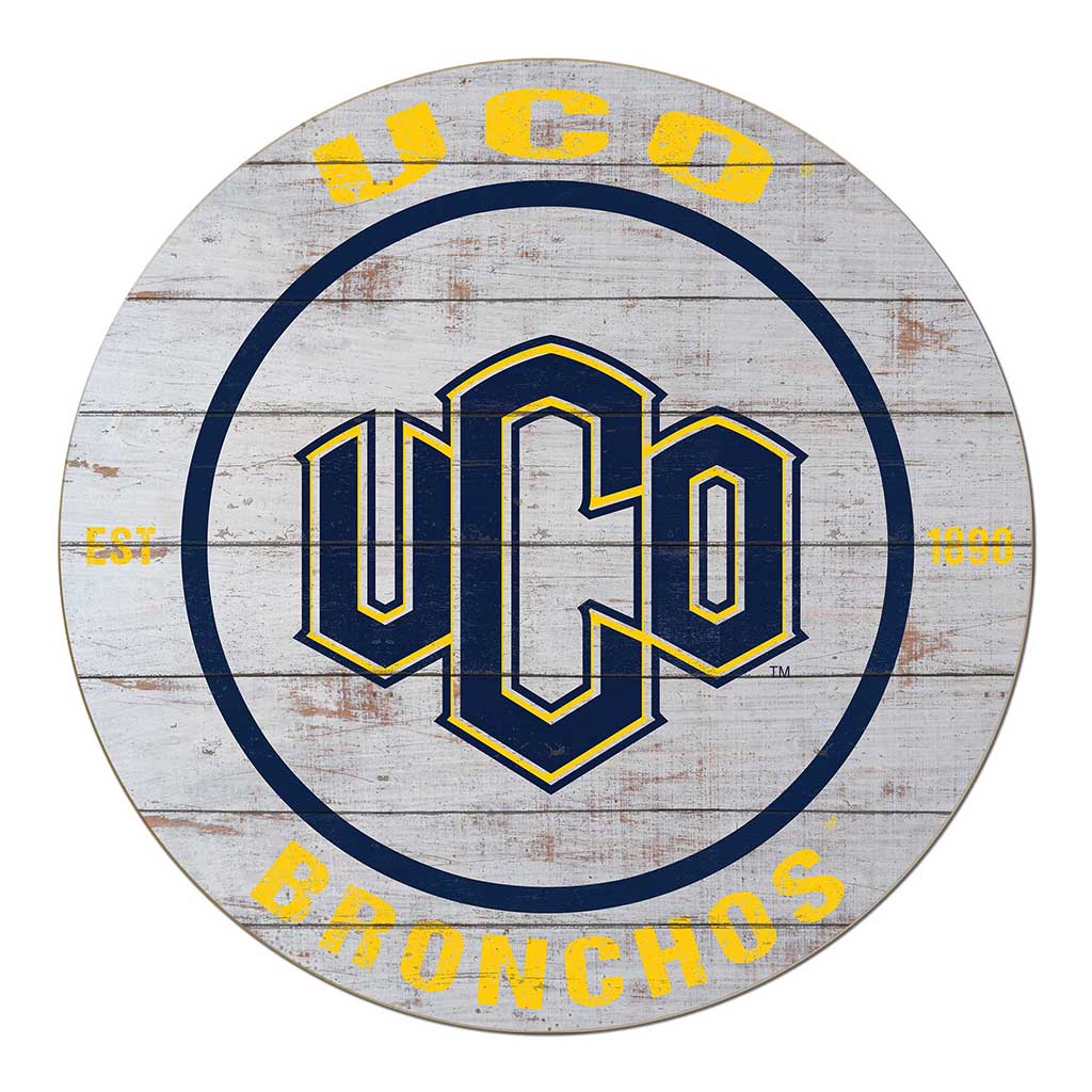 20x20 Weathered Circle Central Oklahoma BRONCHOS