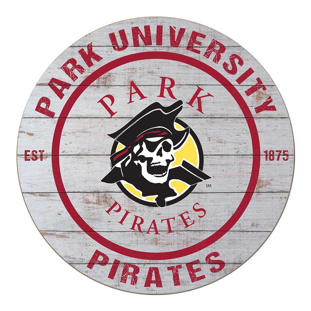 20x20 Weathered Circle Park University Pirates