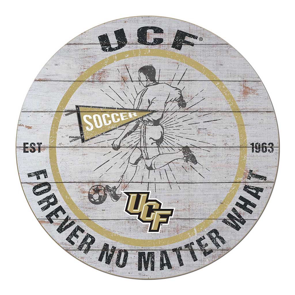 20x20 Throwback Weathered Circle Central Florida Knights Soccer