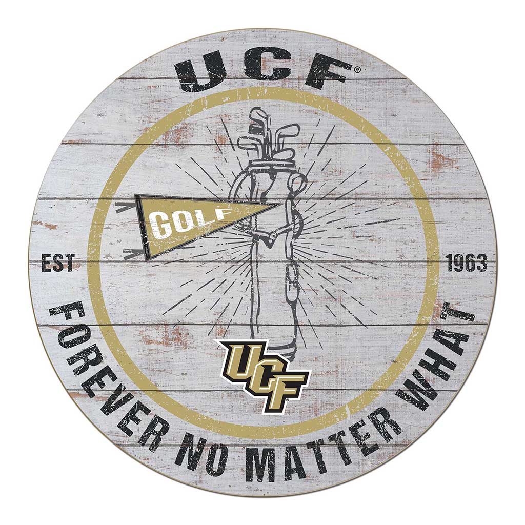 20x20 Throwback Weathered Circle Central Florida Knights Golf