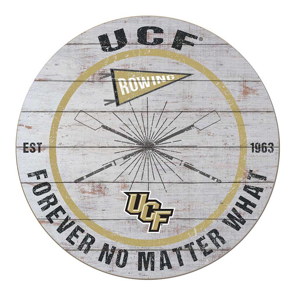 20x20 Throwback Weathered Circle Central Florida Knights Rowing