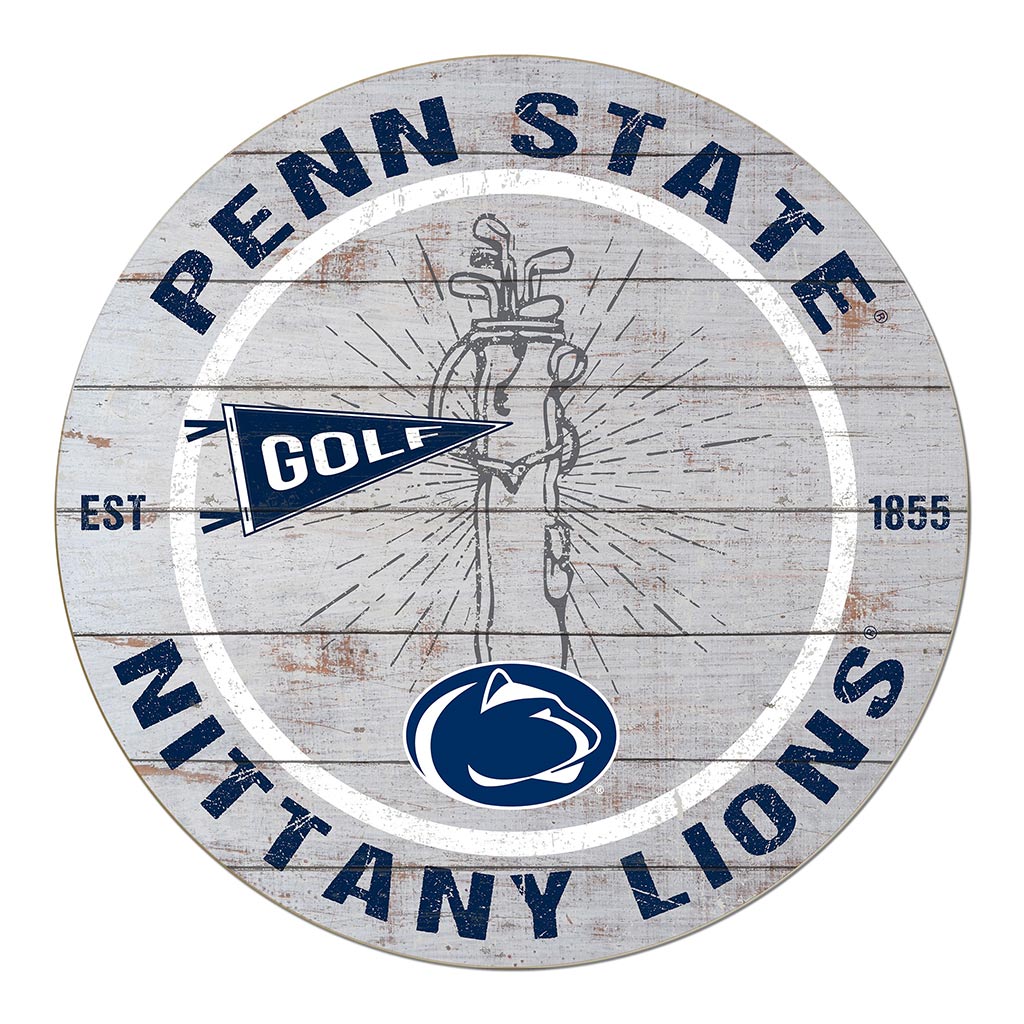 20x20 Throwback Weathered Circle Penn State Nittany Lions Golf