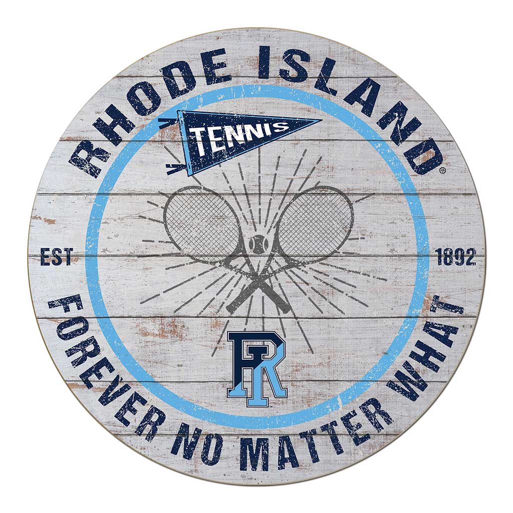 20x20 Throwback Weathered Circle Rhode Island Rams Tennis