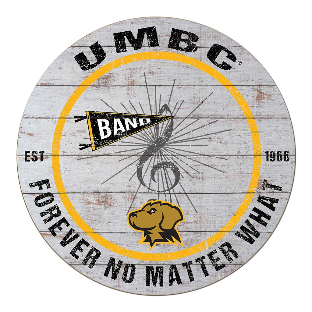 20x20 Throwback Weathered Circle University of Maryland- Baltimore County True Grit Band