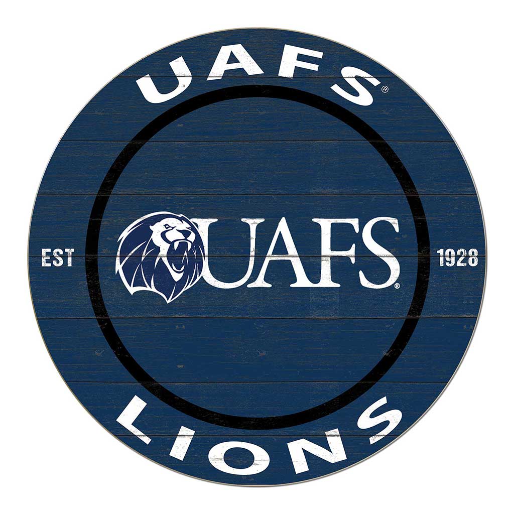 20x20 Weathered Colored Circle Arkansas - Fort Smith LIONS