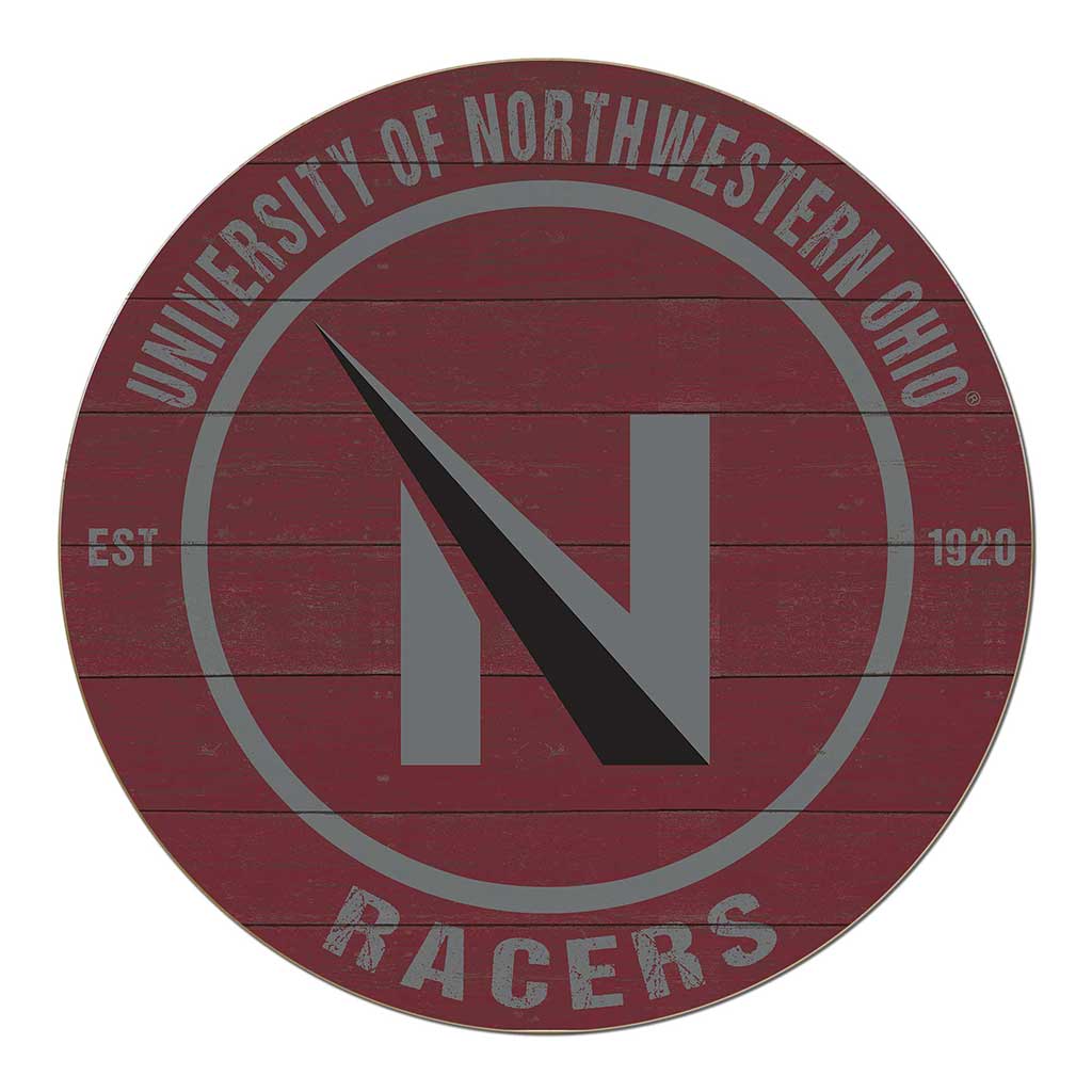 20x20 Weathered Colored Circle Northwestern Ohio Racers
