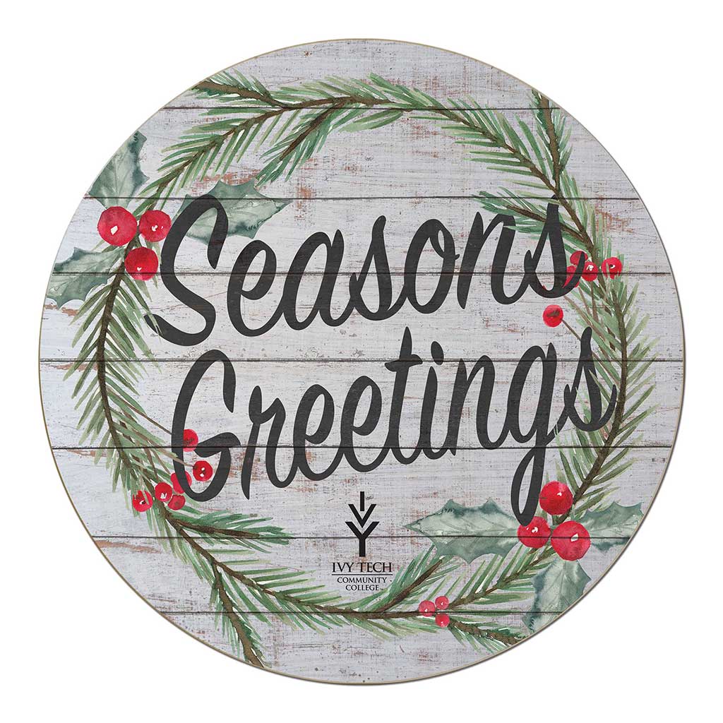 20x20 Weathered Seasons Greetings Ivy Tech Community College of Indiana