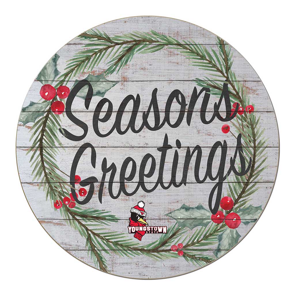 20x20 Weathered Seasons Greetings Youngstown State University