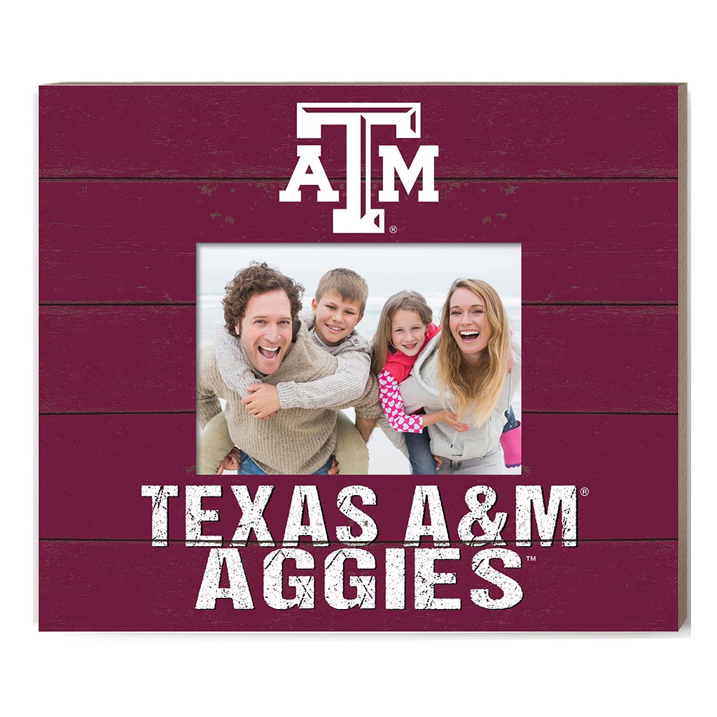 Team Spirit Slat Colored Frame With Logo Texas A&M Aggies - Special