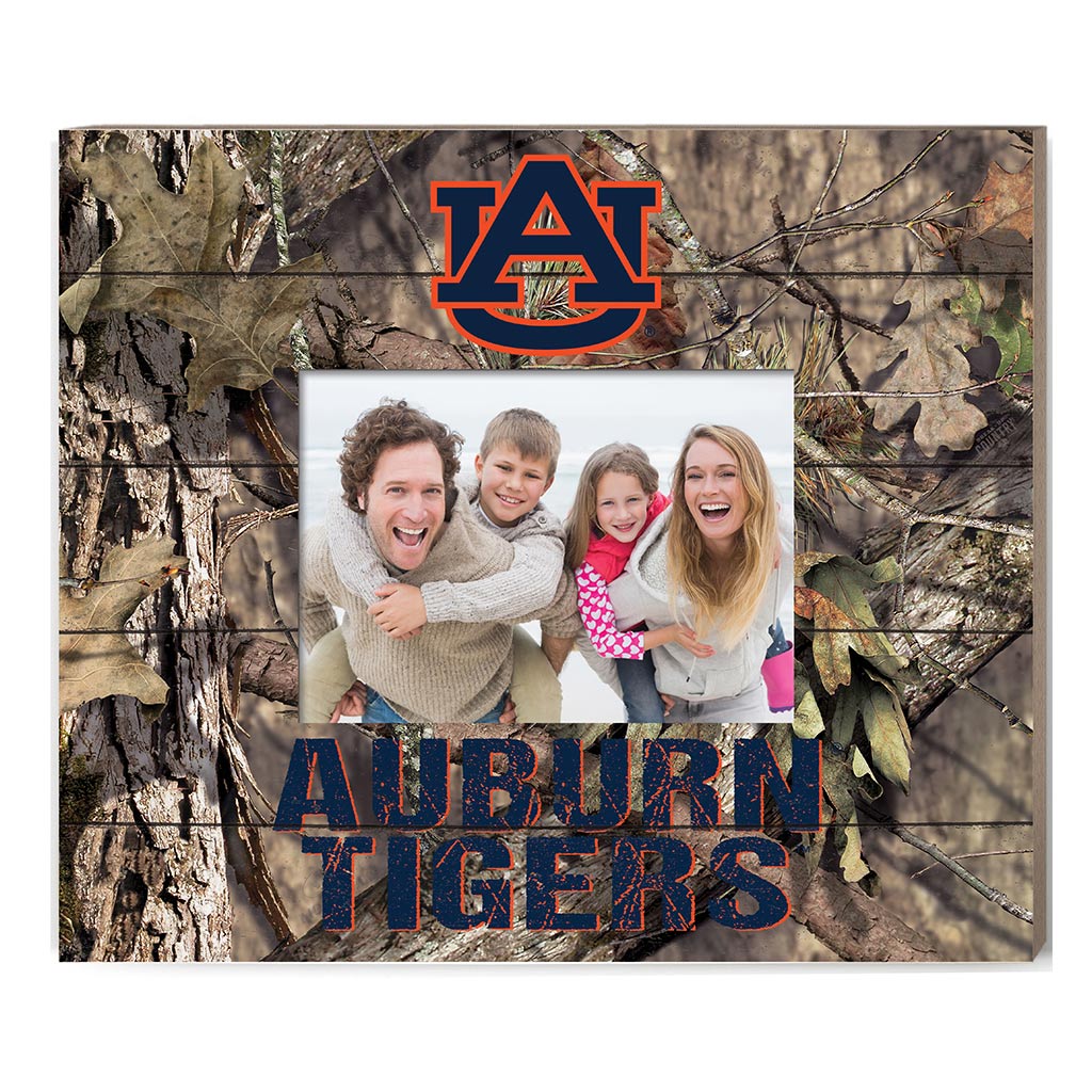 Mossy Oak Slat Frame With Logo Auburn Tigers