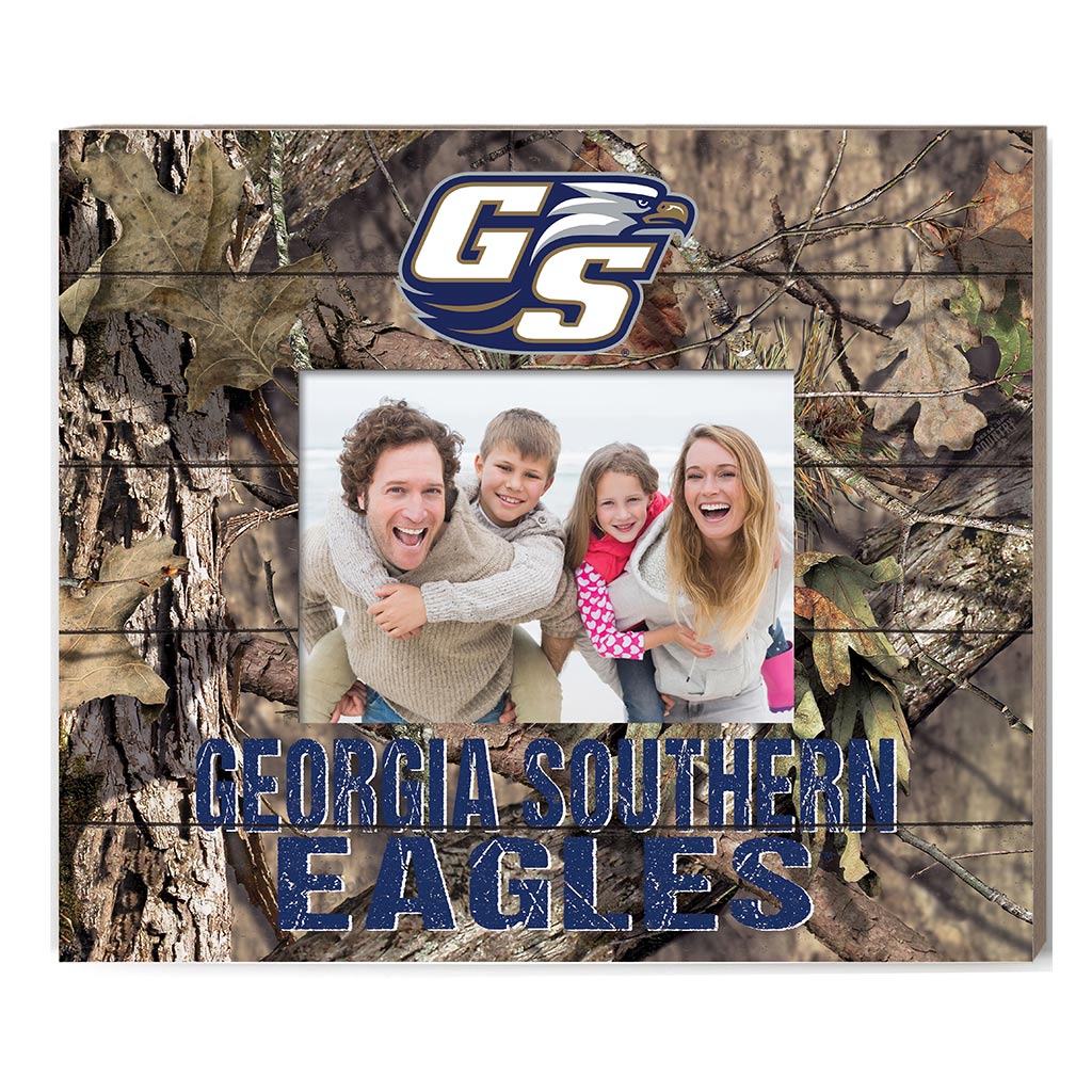 Mossy Oak Slat Frame With Logo Georgia Southern Eagles