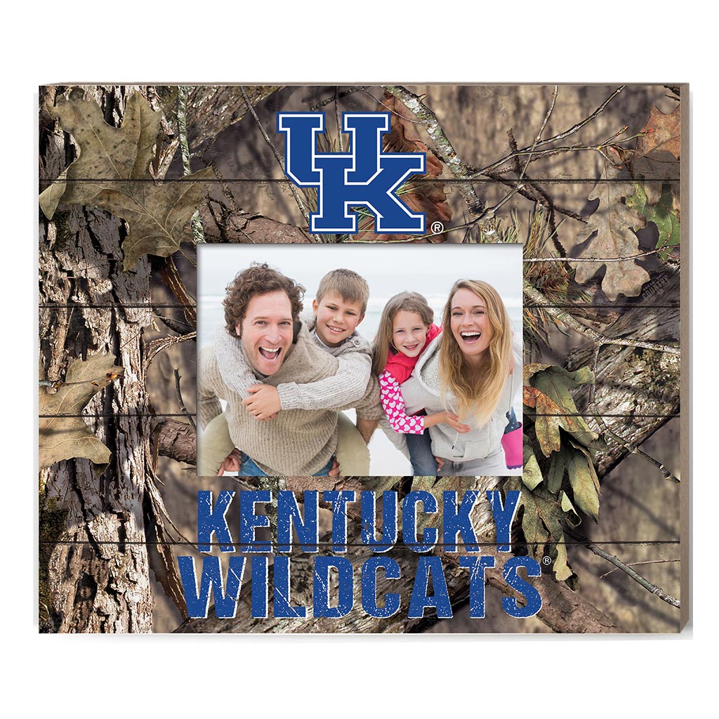 Mossy Oak Slat Frame With Logo Kentucky Wildcats