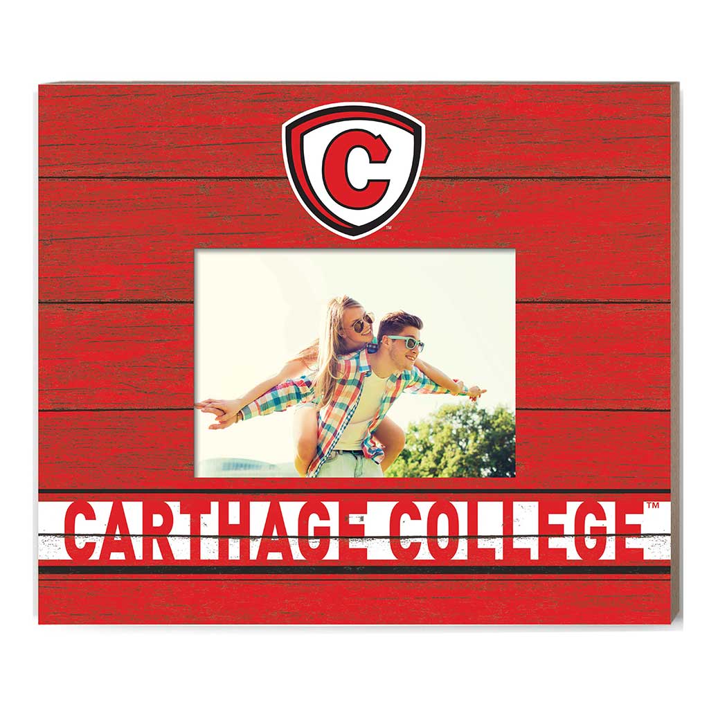 Team Spirit Color Scholastic Frame Carthage College Red Men/Lady Reds