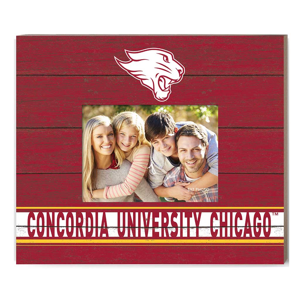 Team Spirit Color Scholastic Frame Concordia University - Chicago Cougars