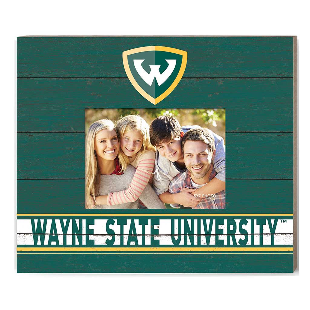 Team Spirit Color Scholastic Frame Wayne State University Warriors