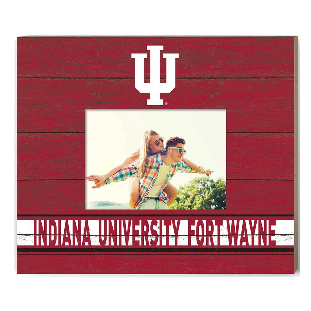 Team Spirit Color Scholastic Frame Indiana University Fort Wayne Red Foxes