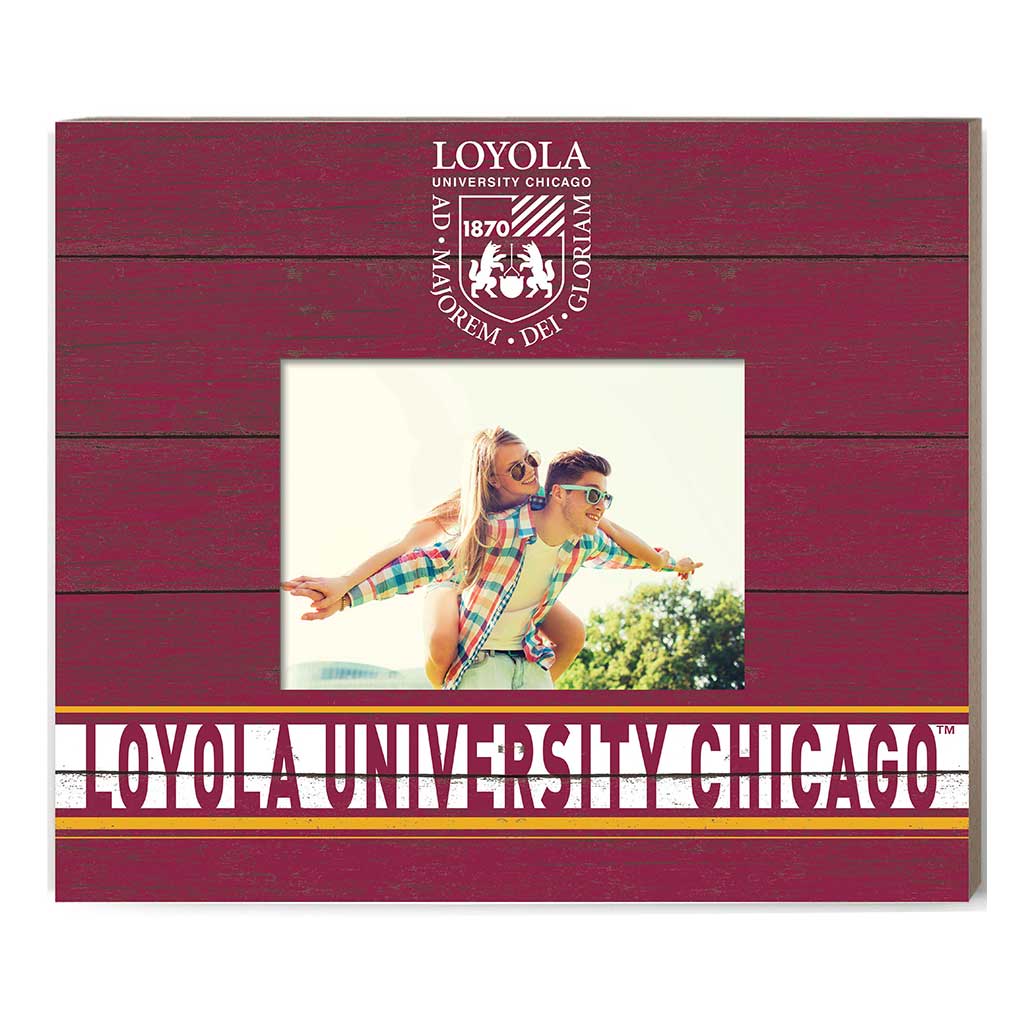 Team Spirit Color Scholastic Frame Loyola Chicago Ramblers