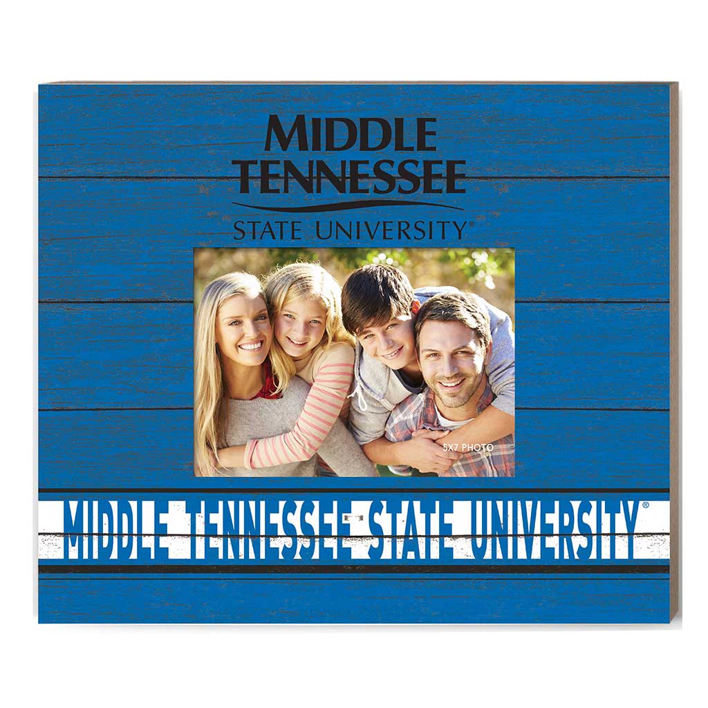 Team Spirit Color Scholastic Frame Middle Tennessee State Blue Raiders