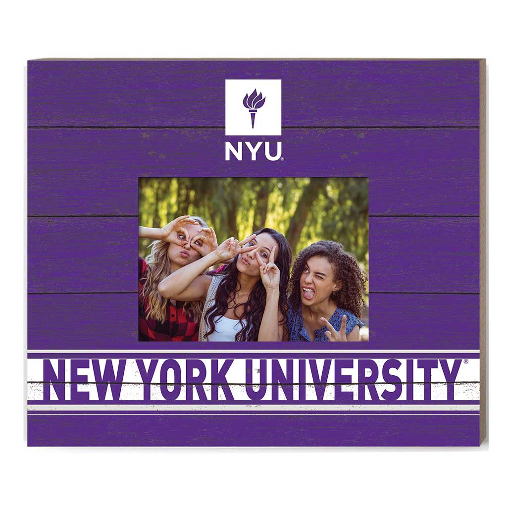 Team Spirit Color Scholastic Frame New York University Violets