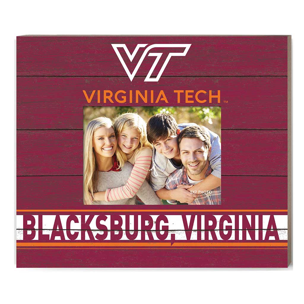 Team Spirit Color Scholastic Frame Virginia Tech Hokies