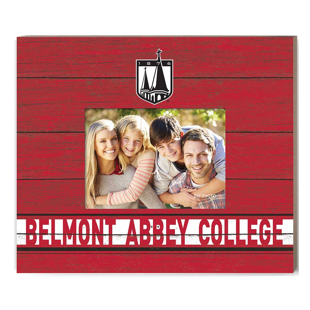Team Spirit Color Scholastic Frame Belmont Abbey College CRUSADERS