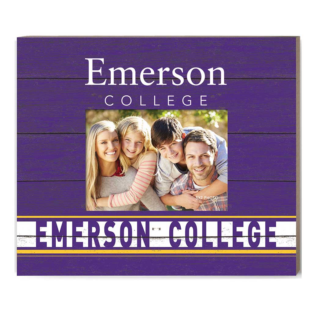 Team Spirit Color Scholastic Frame Emerson College Lions