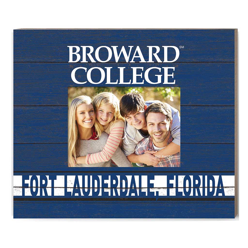 Team Spirit Color Scholastic Frame Broward College Seahawks