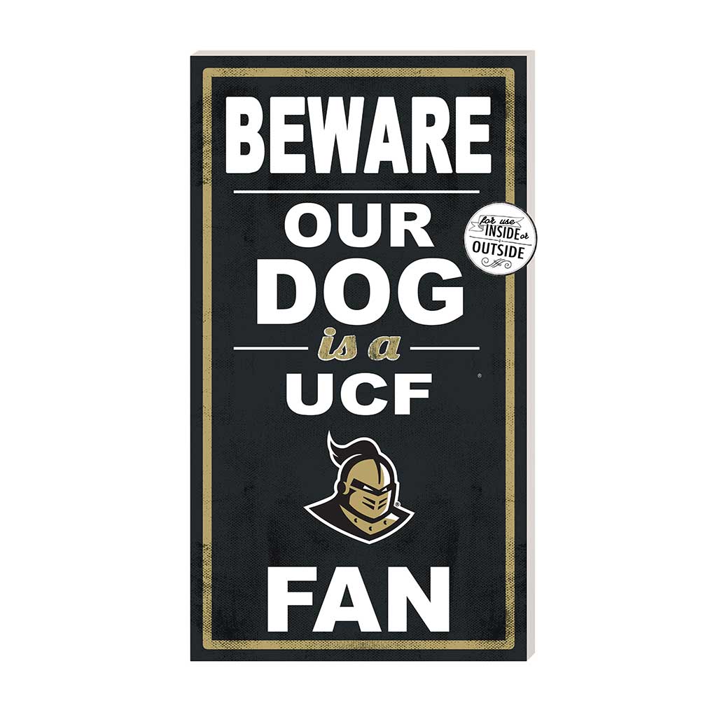 11x20 Indoor Outdoor Sign BEWARE of Dog Central Florida Knights