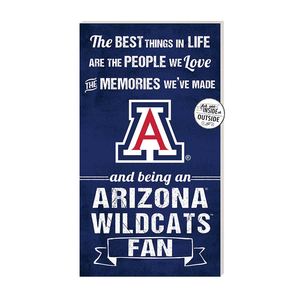 11x20 Indoor Outdoor Sign The Best Things Arizona Wildcats