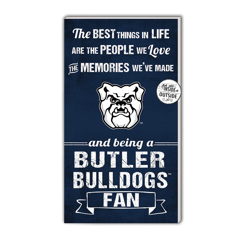 11x20 Indoor Outdoor Sign The Best Things Butler Bulldogs