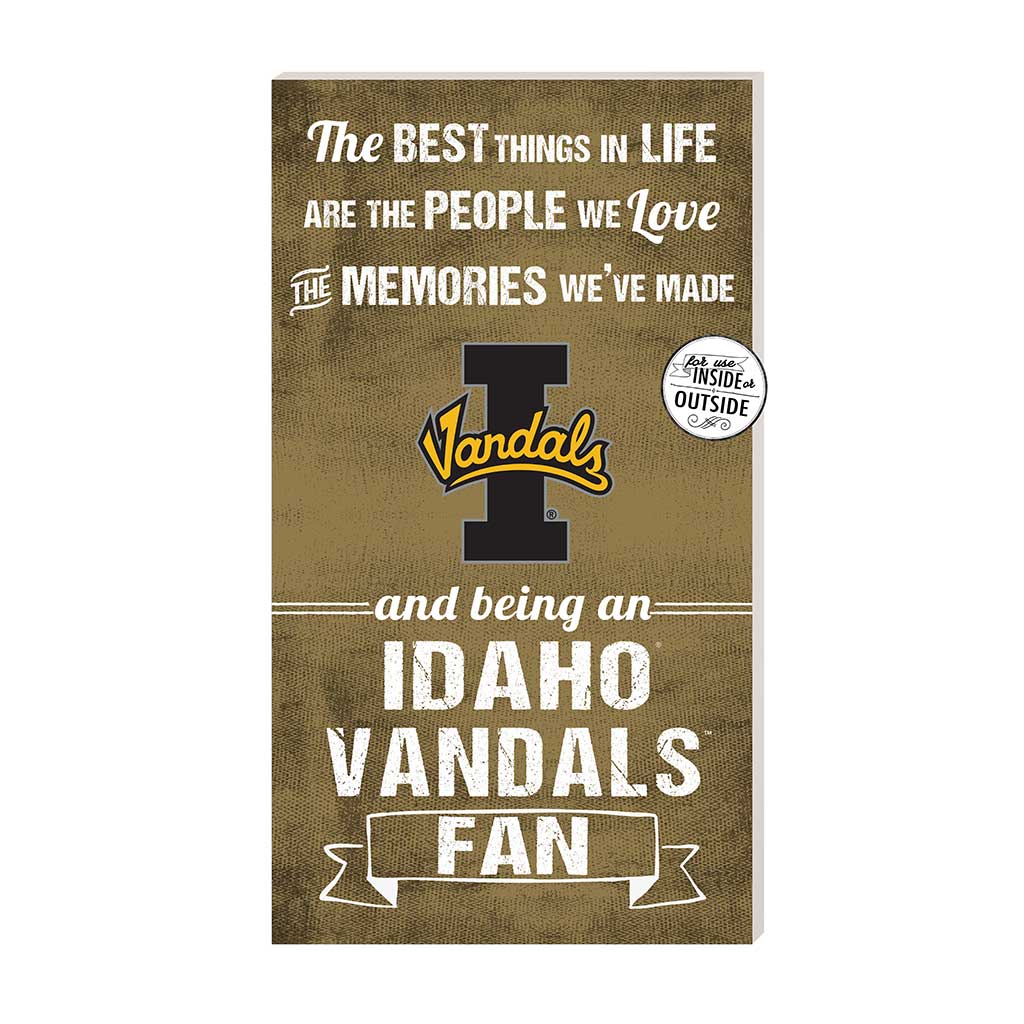 11x20 Indoor Outdoor Sign The Best Things Idaho Vandals