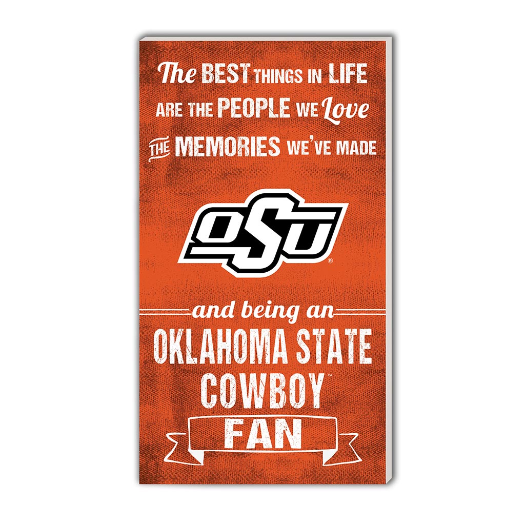 11x20 Indoor Outdoor Sign The Best Things Oklahoma State Cowboys