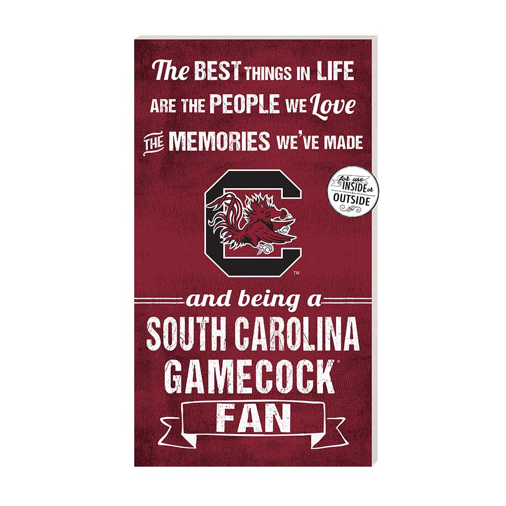 11x20 Indoor Outdoor Sign The Best Things South Carolina Gamecocks