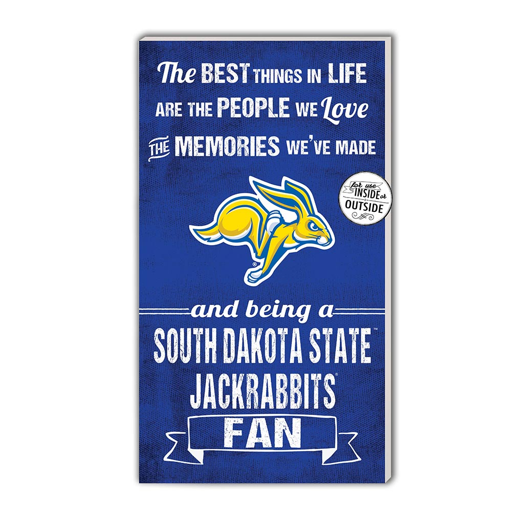 11x20 Indoor Outdoor Sign The Best Things South Dakota State University Jackrabbits