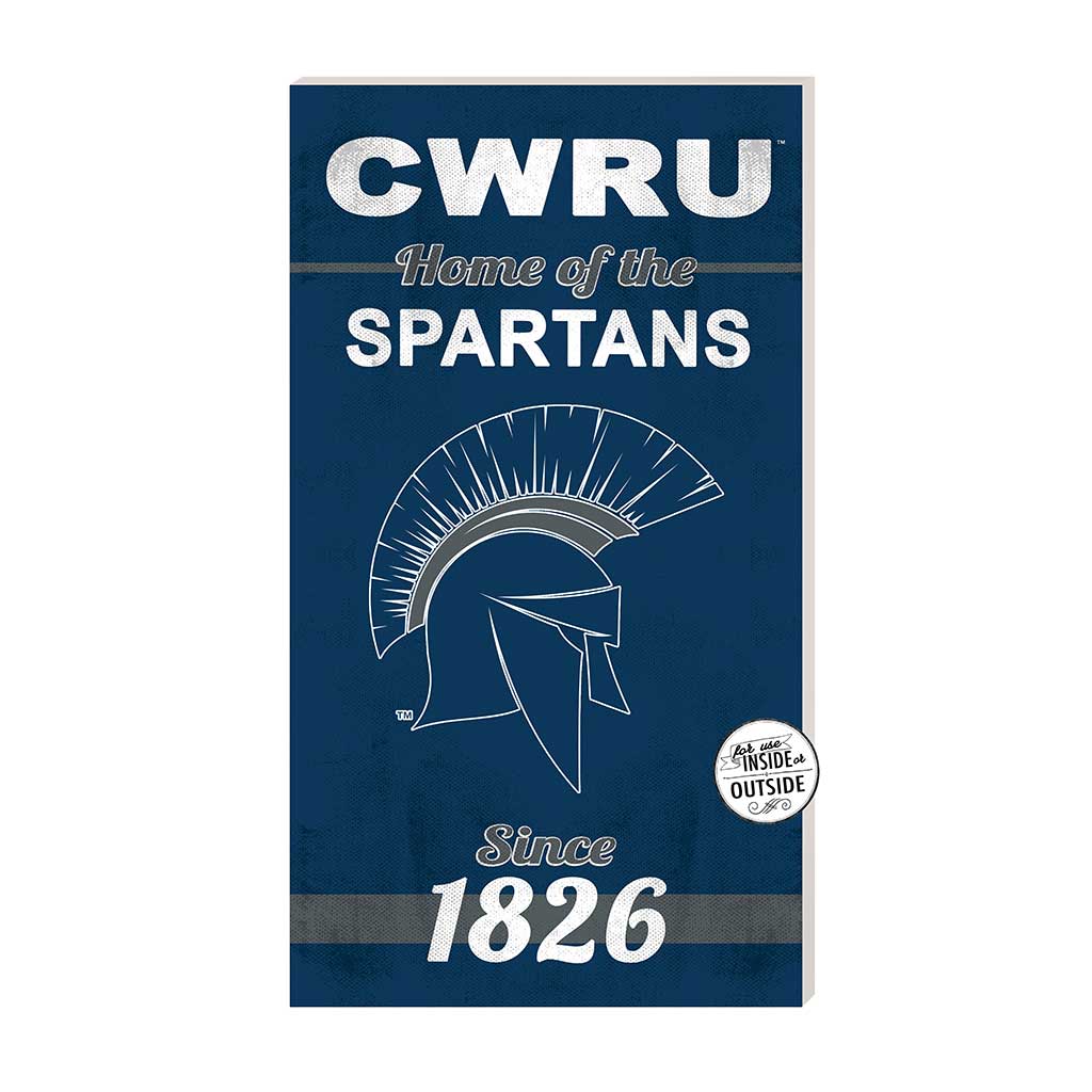 11x20 Indoor Outdoor Sign Home of the Case Western Reserve University Spartans