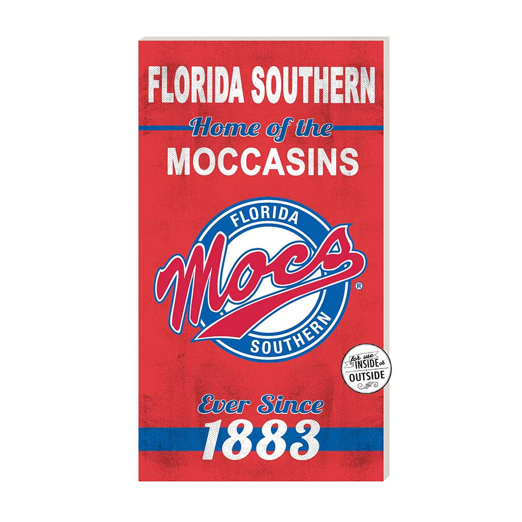 11x20 Indoor Outdoor Sign Home of the Florida Southern College Moccasins