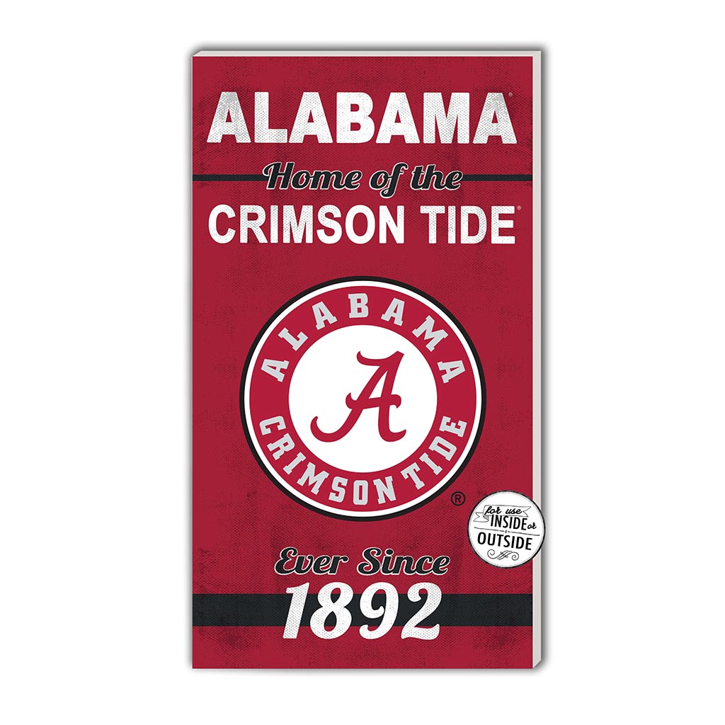 11x20 Indoor Outdoor Sign Home of the Alabama Crimson Tide