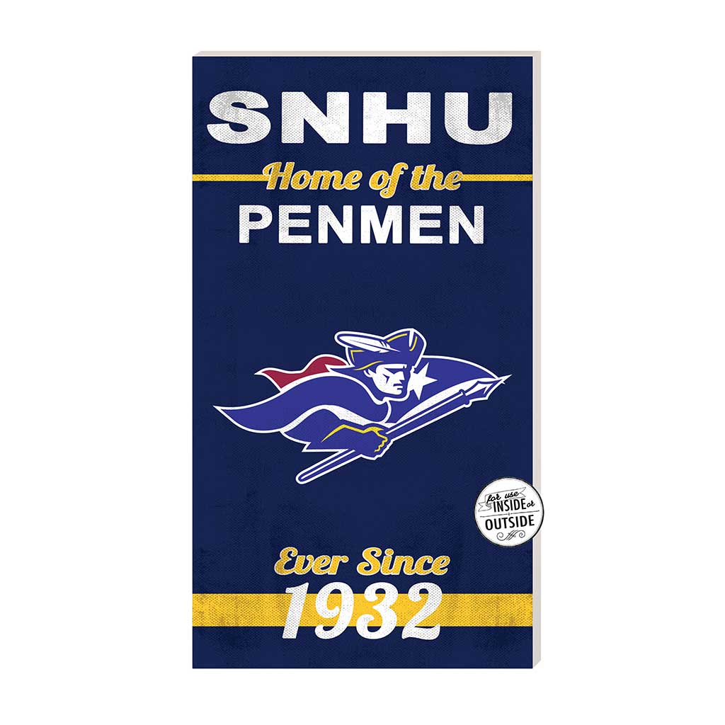 11x20 Indoor Outdoor Sign Home of the Southern New Hampshire University Penmen