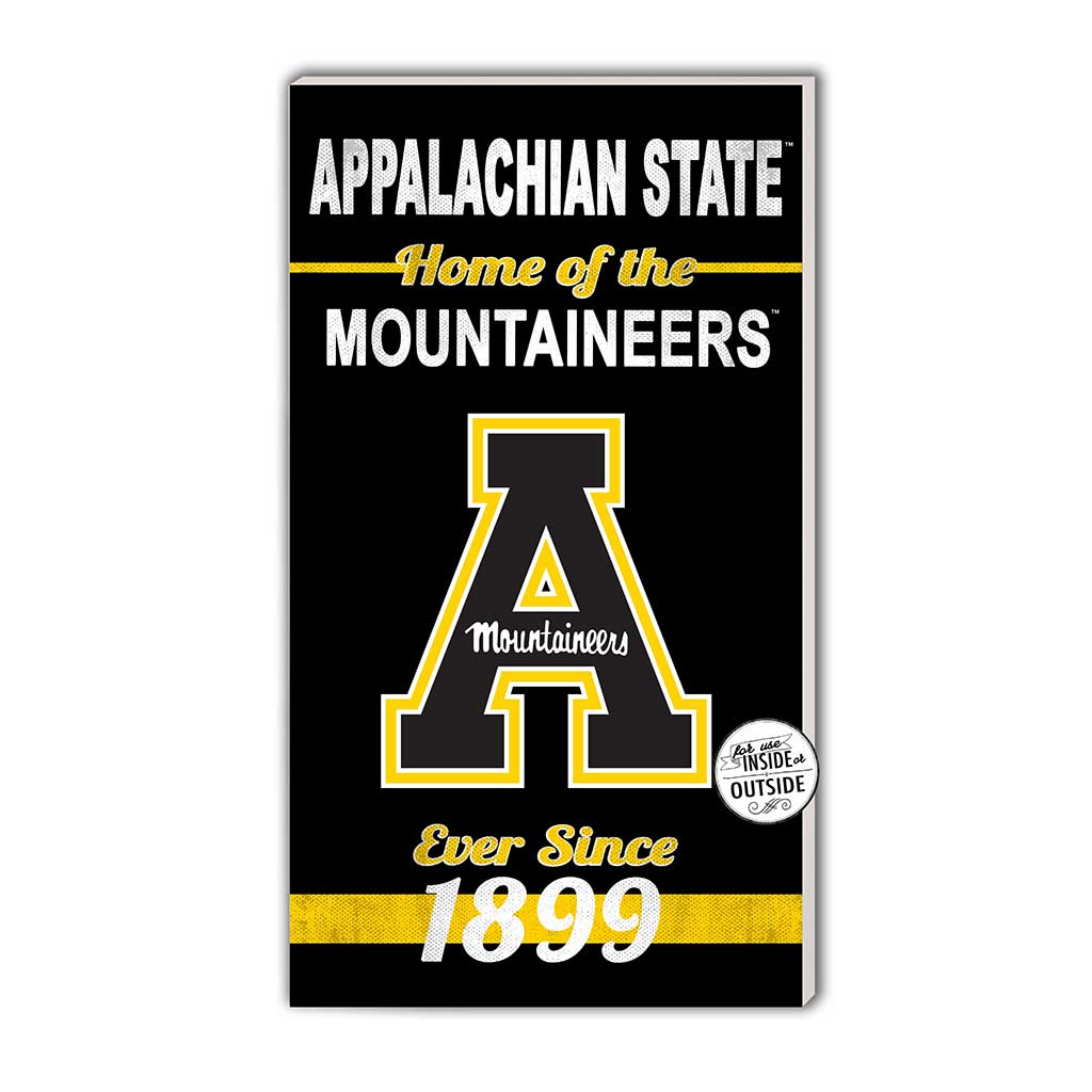 11x20 Indoor Outdoor Sign Home of the Appalachian State Mountaineers